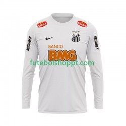 Camisola Homem Santos FC 2012 Retro Principais Equipamento 2011 Manga Comprida