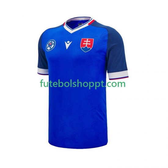 Camisola Homem Eslováquia Principais Equipamento 2024-2025 Manga Curta