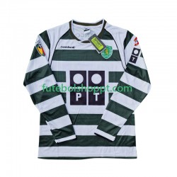 Camisola Homem Sporting CP 2001 2003 Retro Principais Equipamento Manga Comprida