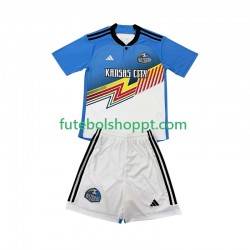 Camisola Júnior Sporting Kansas City Terceiro Equipamento 2024-2025 Manga Curta