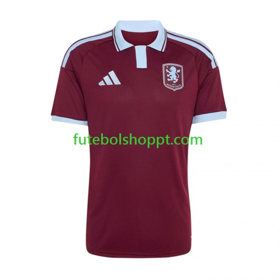 Camisola Homem Aston Villa Principais Equipamento 2026-2027 Manga Curta