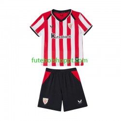Camisola Júnior Athletic Bilbao Principais Equipamento 2026-2027 Manga Curta