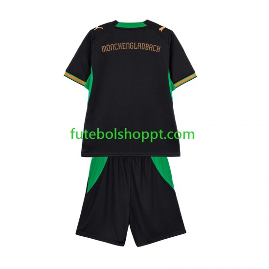 Camisola Júnior Rússia Bo Monchengladbach Alternativa Equipamento 2026-2027 Manga Curta
