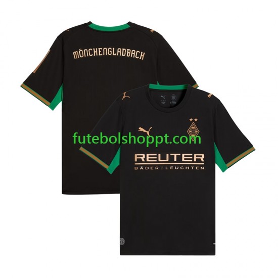 Camisola Homem Rússia Bo Monchengladbach Alternativa Equipamento 2026-2027 Manga Curta