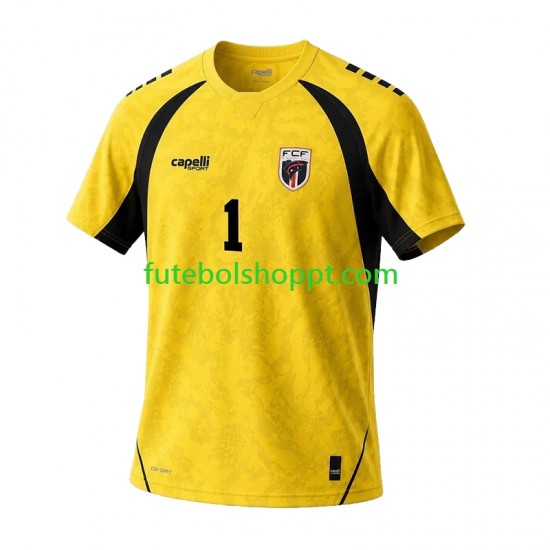 Camisola Homem Cape Verde Vozinha 1 Guarda-redes Principais Equipamento 2026 Manga Curta