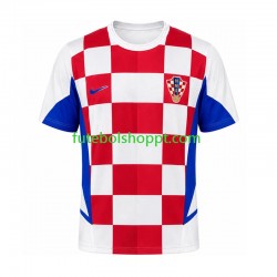 Camisola Homem Croácia Retro Principais Equipamento 2002 Manga Curta