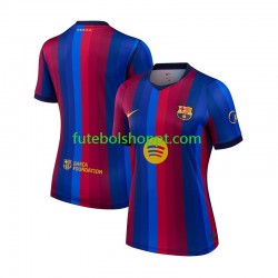 Camisola Mulher FC Barcelona Principais Equipamento 2026-2027 Manga Curta