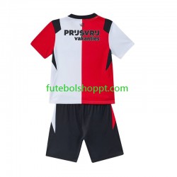 Camisola Júnior Feyenoord Rotterdam Principais Equipamento 2026-2027 Manga Curta