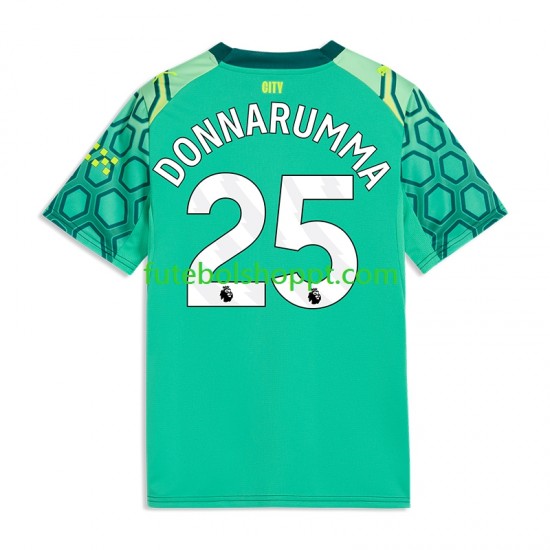 Camisola Homem Manchester City Gianluigi Donnarumma 25 Guarda-redes Principais Equipamento 2026-2027 Manga Curta