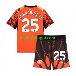 Camisola Júnior Manchester City Gianluigi Donnarumma Guarda-redes Terceiro Equipamento 2026-2027 Manga Curta