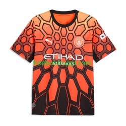Camisola Júnior Manchester City Gianluigi Donnarumma Guarda-redes Terceiro Equipamento 2026-2027 Manga Curta