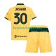 Camisola Júnior AC Milan Ardon Jashari 30 Terceiro Equipamento 2025-2026 Manga Curta