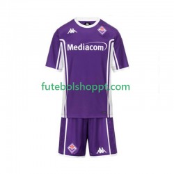 Camisola Júnior ACF Fiorentina Principais Equipamento 2025-2026 Manga Curta