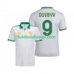 Camisola Homem AS Roma Artem Dovbyk 9 Terceiro Equipamento 2025-2026 Manga Curta