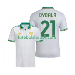 Camisola Homem AS Roma Dybala 21 Terceiro Equipamento 2025-2026 Manga Curta