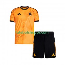 Camisola Júnior AS Roma Alternativa Equipamento 2025-2026 Manga Curta
