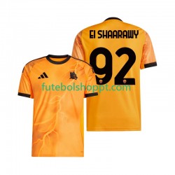 Camisola Homem AS Roma Stephan El Shaarawy 92 Alternativa Equipamento 2025-2026 Manga Curta