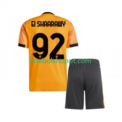 Camisola Júnior AS Roma Stephan El Shaarawy 92 Alternativa Equipamento 2025-2026 Manga Curta