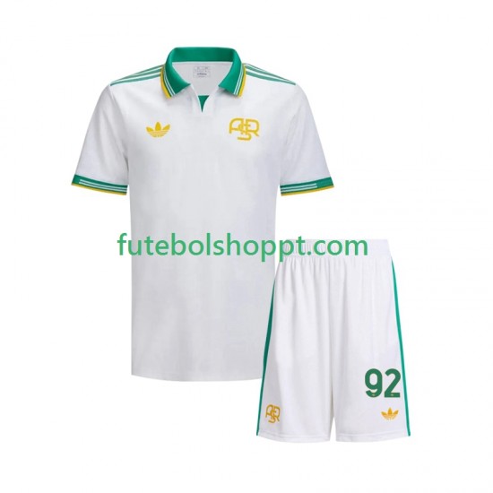 Camisola Júnior AS Roma Stephan El Shaarawy 92 Terceiro Equipamento 2025-2026 Manga Curta
