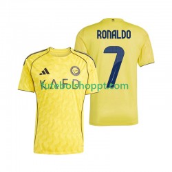 Camisola Homem Al Nassr Cristiano Ronaldo 7 Principais Equipamento 2025-2026 Manga Curta