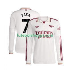 Camisola Homem Arsenal Bukayo Saka 7 Terceiro Equipamento 2025-2026 Manga Comprida