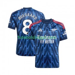 Camisola Homem Arsenal Martin Odegaard 8 Alternativa Equipamento 2025-2026 Manga Curta