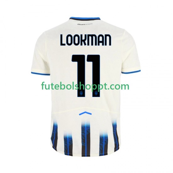 Camisola Homem Atalanta Ademola Lookman 11 Alternativa Equipamento 2025-2026 Manga Curta