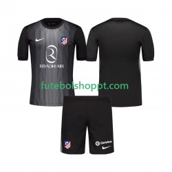 Camisola Júnior Atlético Madrid Guarda-redes Alternativa Equipamento 2025-2026 Manga Curta