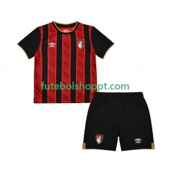 Camisola Júnior BOURNEMOUTH Principais Equipamento 2025-2026 Manga Curta