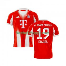 Camisola Homem Bayern de Munique Alphonso Davies 19 Principais Equipamento 2025-2026 Manga Curta