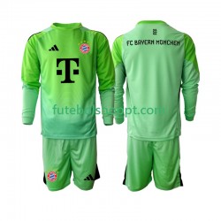 Camisola Júnior Bayern de Munique Guarda-redes Principais Equipamento 2025-2026 Manga Comprida