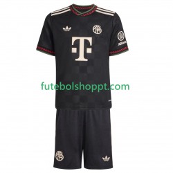 Camisola Júnior Bayern de Munique Terceiro Equipamento 2025-2026 Manga Curta