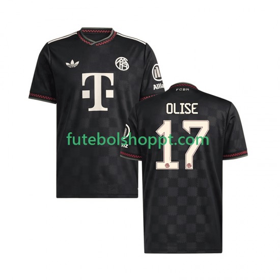 Camisola Homem Bayern de Munique Michael Olise 17 Terceiro Equipamento 2025-2026 Manga Curta