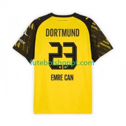 Camisola Homem Borussia Dortmund Emre Can 23 Principais Equipamento 2025-2026 Manga Curta
