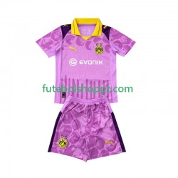 Camisola Júnior Borussia Dortmund FIFA CWC Guarda-redes Principais Equipamento 2025 Manga Curta