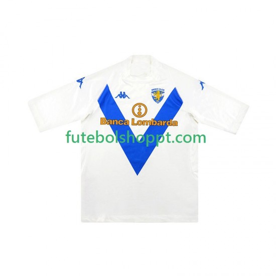 Camisola Homem Brescia Calcio 2003 Retro Alternativa Equipamento 2004 Manga Curta