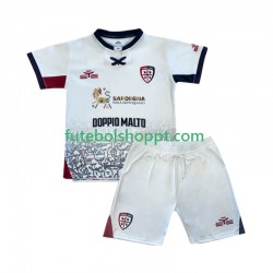 Camisola Júnior Cagliari Alternativa Equipamento 2025-2026 Manga Curta