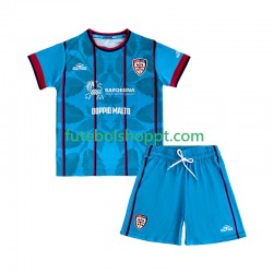 Camisola Júnior Cagliari Terceiro Equipamento 2025-2026 Manga Curta