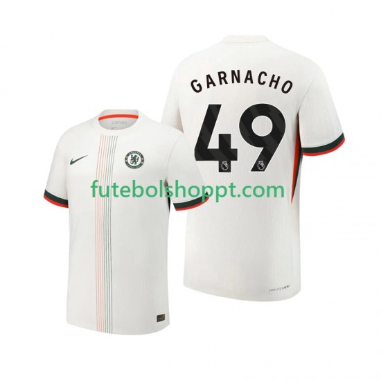 Camisola Homem Chelsea Alejandro Garnacho 49 Alternativa Equipamento 2025-2026 Manga Curta