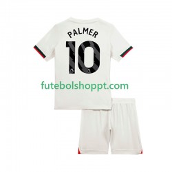 Camisola Júnior Chelsea Cole Palmer 10 Alternativa Equipamento 2025-2026 Manga Curta