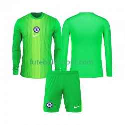 Camisola Júnior Chelsea Guarda-redes Alternativa Equipamento 2025-2026 Manga Comprida