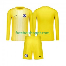 Camisola Júnior Chelsea Guarda-redes Terceiro Equipamento 2025-2026 Manga Comprida