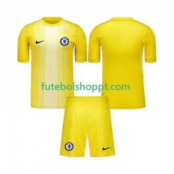 Camisola Júnior Chelsea Guarda-redes Terceiro Equipamento 2025-2026 Manga Curta