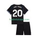 Camisola Júnior Chelsea Joao Pedro 20 Terceiro Equipamento 2025-2026 Manga Curta