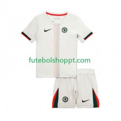Camisola Júnior Chelsea Alternativa Equipamento 2025-2026 Manga Curta