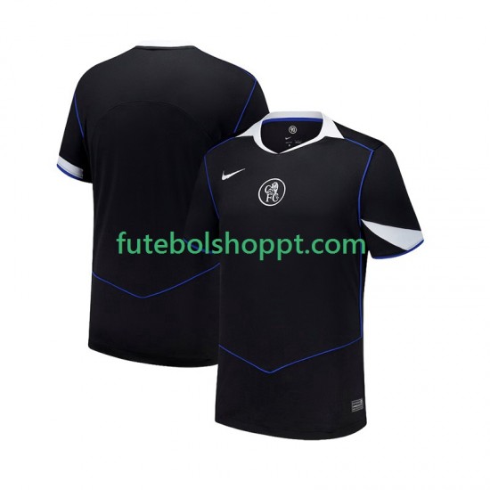 Camisola Homem Chelsea Terceiro Equipamento 2025-2026 Manga Curta