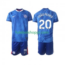 Camisola Júnior Chelsea joao pedro 20 Principais Equipamento 2025-2026 Manga Curta