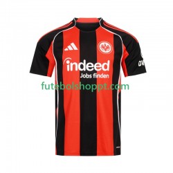 Camisola Homem Eintracht Frankfurt Principais Equipamento 2024-2025 Manga Curta