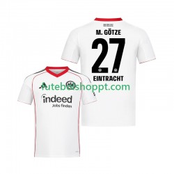 Camisola Homem Eintracht Frankfurt Mario Gotze 27 Alternativa Equipamento 2025-2026 Manga Curta