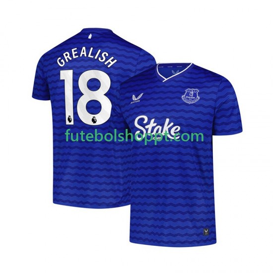 Camisola Homem Everton Jack Grealish 18 Principais Equipamento 2025-2026 Manga Curta